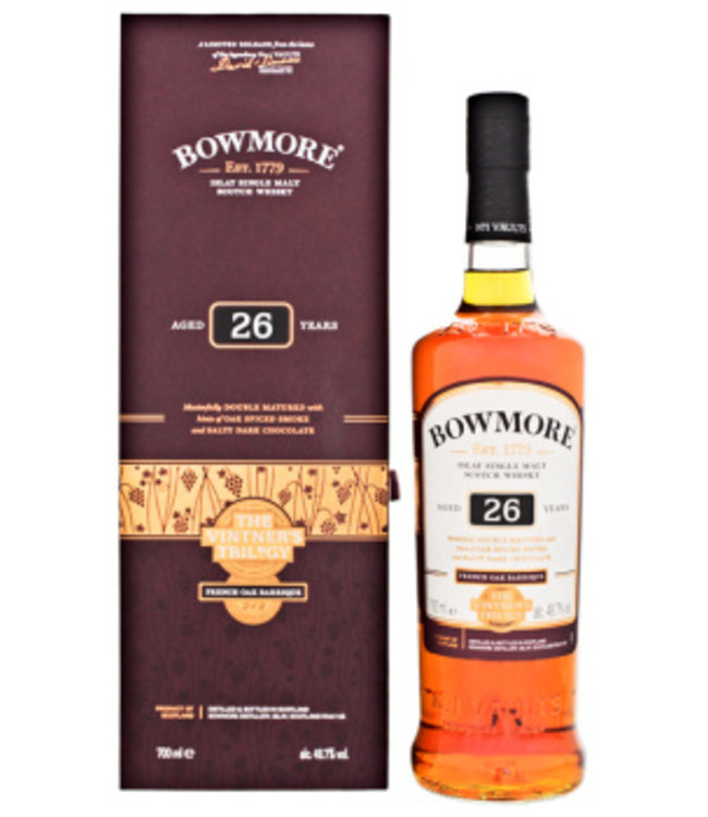 Bowmore 26YO The Vintners Triology 0,7L 48,7%