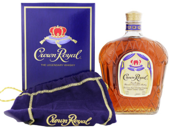 Crown Royal Crown Royal Whisky 1 Liter Gift box - Luxurious Drinks B.V.