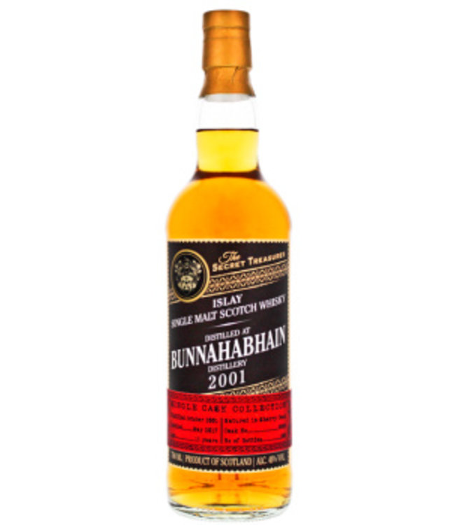 The Secret Treasures The Secret Treasures Bunnahabhain 15YO Sherry 0,7