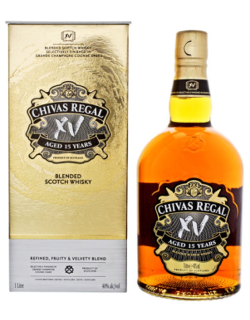 Chivas Regal XV 15YO Blended Scotch whisky 40% - Luxurious ...
