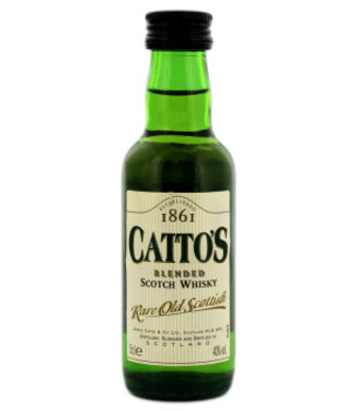 Cattos Blended Scotch Whisky Miniatures 50 ml