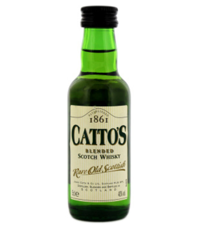 Cattos Blended Scotch Whisky Miniatures 50 ml