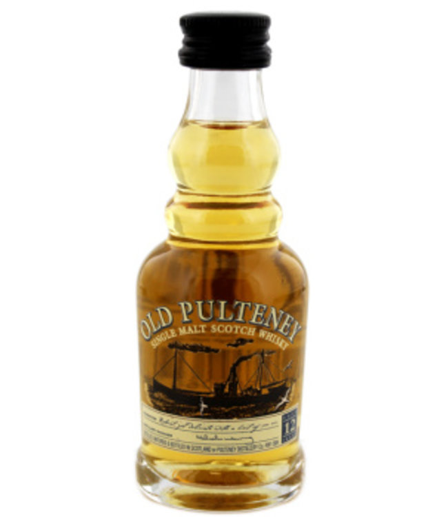 50 ml Whisky Old Pulteney 12 Y.O. Miniatuur -