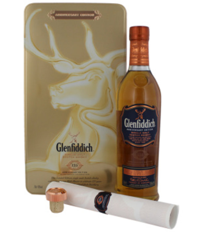 Glenfiddich 125th Anniversary Edition Malt Whisky 700ml Gift box