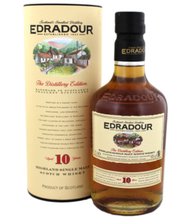 Edradour 10 Years Old Malt Whisky 700ml Gift box