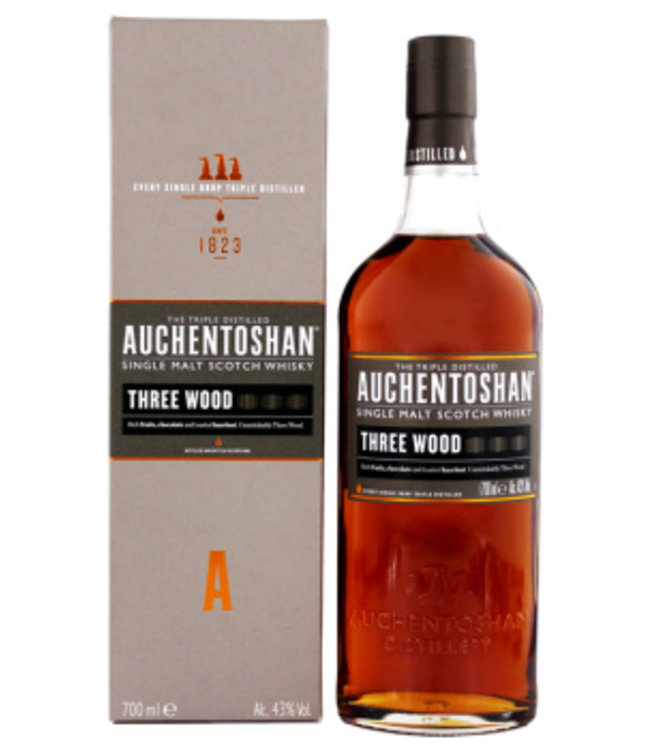 Auchentoshan Three Wood Malt 0,7L Gift Box