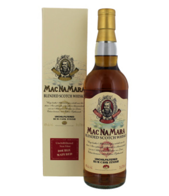 Macnamara Rum Finish Blended Whisky 700ml Gift box