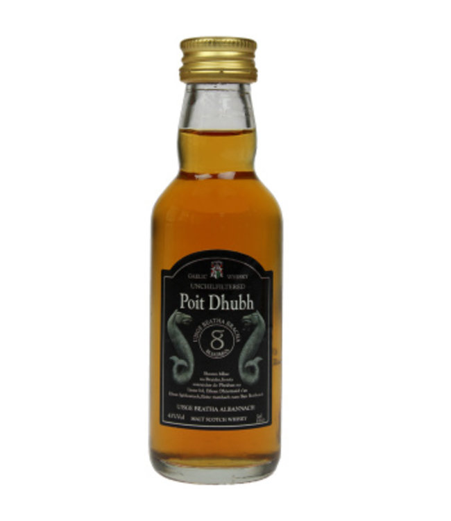 Poit Dhubh 8YO Malt Whisky Miniatures 0,05L 43,0% Alcohol