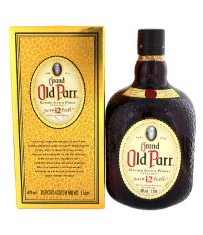 Old Parr 12 Years Old 1 Liter Gift box