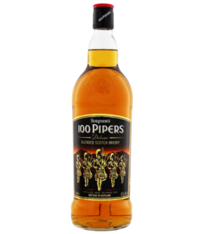 Seagrams 100 Pipers Scotch Whisky 1,0L