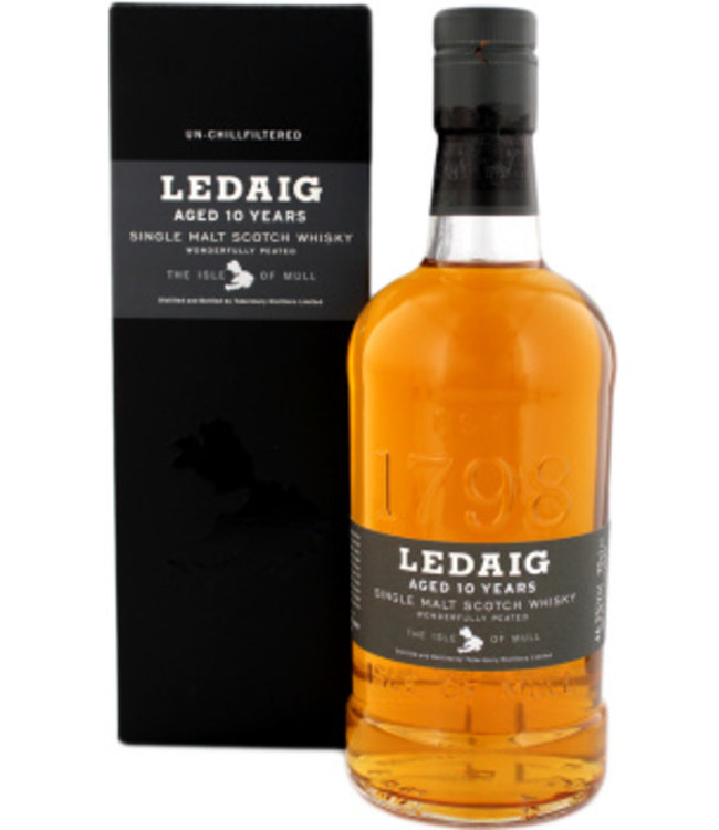 Ledaig 10 Years Old Malt Whisky 700ml Gift box