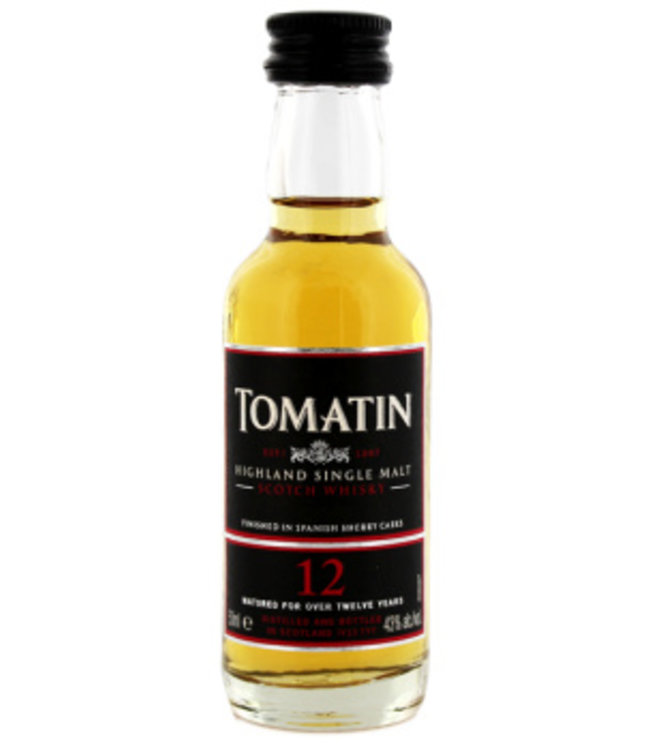 Tomatin 12 Years Old Miniatures 50 ml