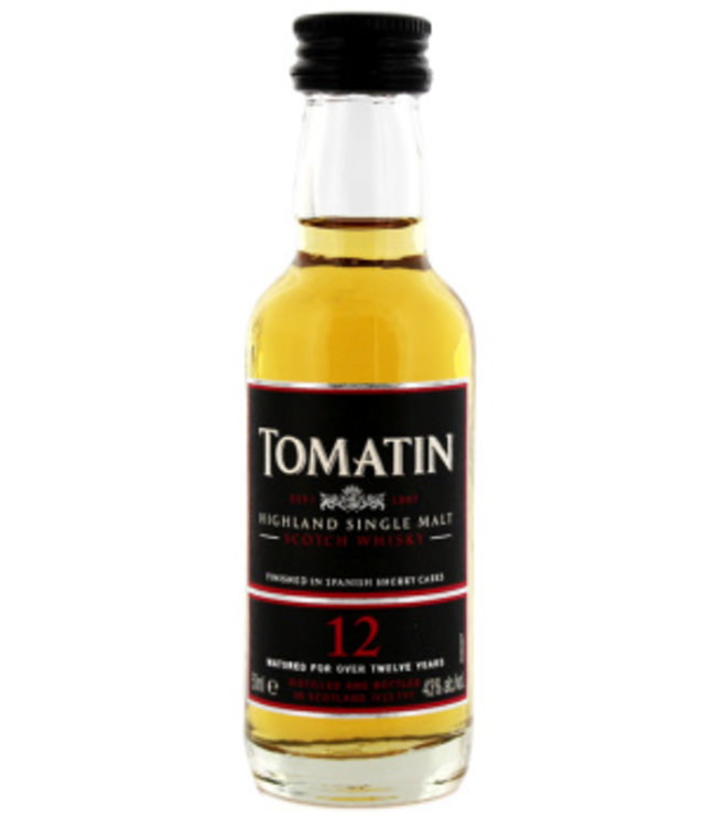 Tomatin Tomatin 12 Years Old Miniatures 50 ml