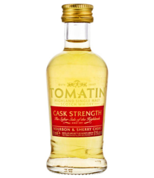 Tomatin Cask Strength single malt 0,05L 57,5%