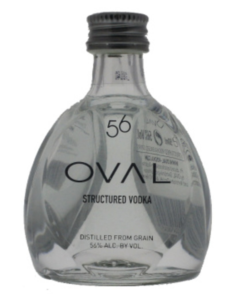 Oval Vodka 56 Structured Vodka Miniatures 50ML 56,0 Alcohol