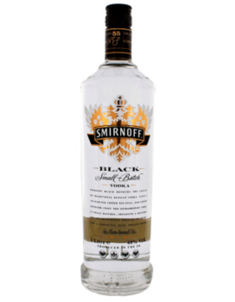 Smirnoff Smirnoff Black 1000ml 40,0% Alcohol - Luxurious Drinks™