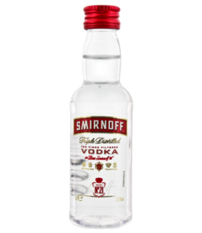 Smirnoff Red Label Triple distilled Wodka 0,05L 37,5%