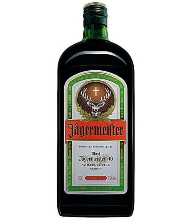 Jägermeister JÄGERMEISTER Liqueur aux herbes 1,75L avec