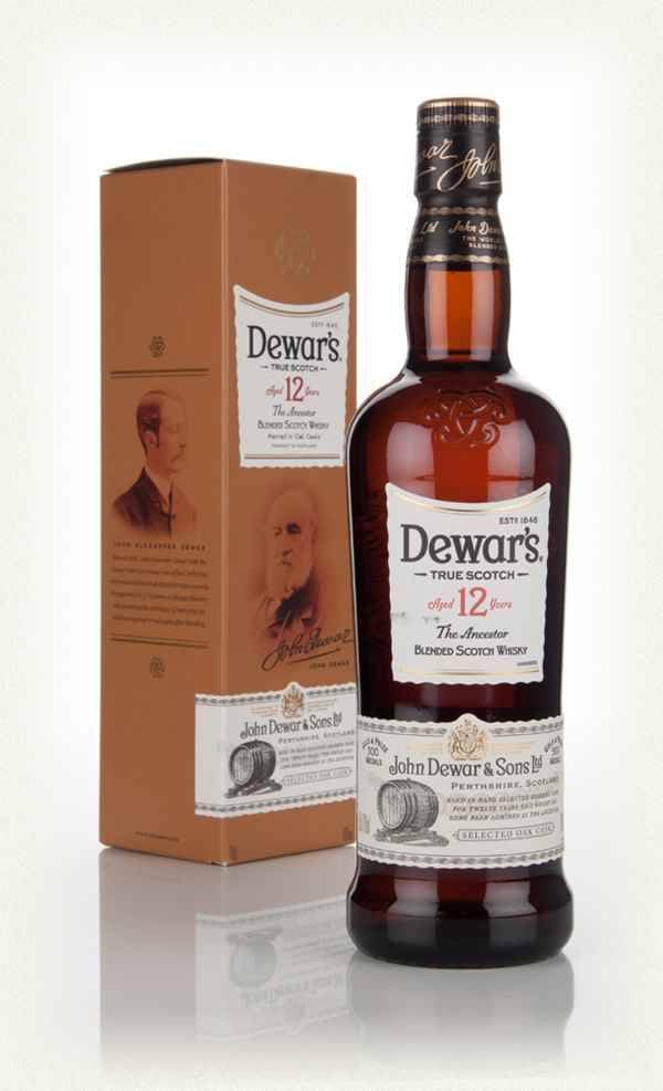 Dewars Dewar's 12 Years The Ancestor Gift Box 100 cl - Luxurious Drinks™