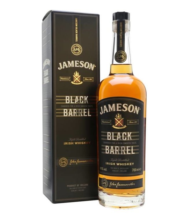 Jameson Black Barrel Gift Box 70 cl