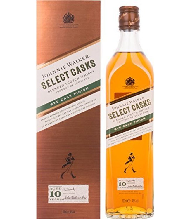 Johnnie Walker Select Casks Rye 10 Years Gift Box