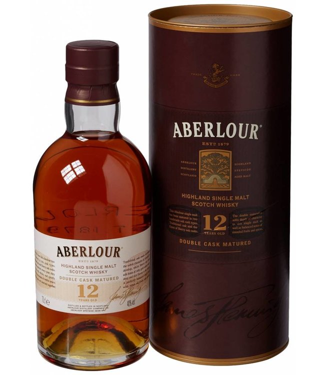 ABERLOUR 14 YEAR OLD DOUBLE CASK MATURED SINGLE MALT 40% 700ML