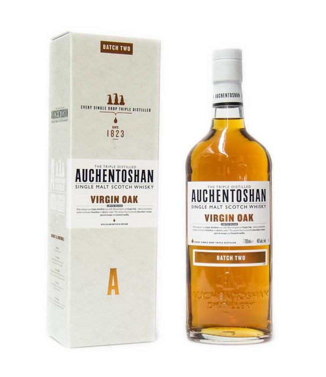 Auchentoshan Virgin Oak Batch Ii Gift Box