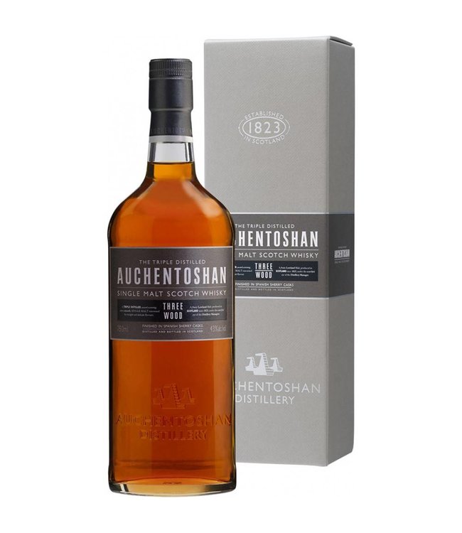 Auchentoshan Three Wood Gift Box 70 cl