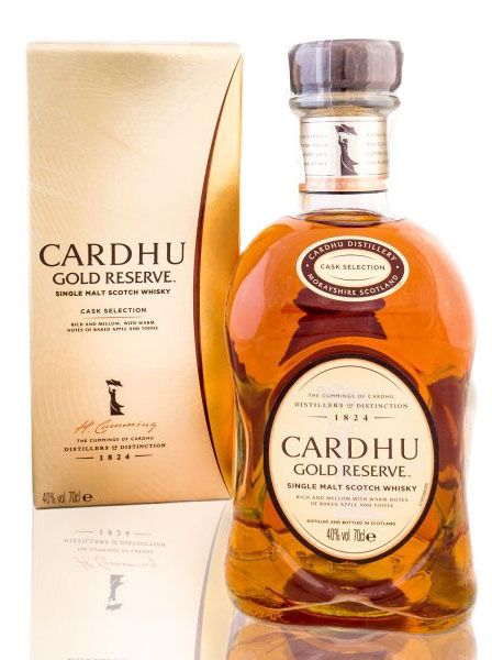 The Cardhu Cardhu Gold Reserve Cask Selection Single Malt Scotch Whisky 40%  Vol. 0,7l in Giftbox