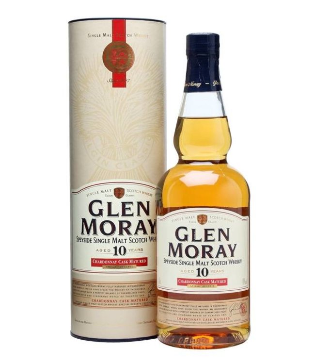 Glen Moray 10 Years Chardonnay Gift Box 70 cl