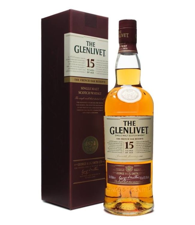 The Glenlivet 15 Years French Oak Gift Box 70 cl