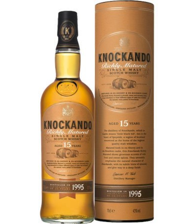 Knockando 15 Years Richly Matured Gift Box