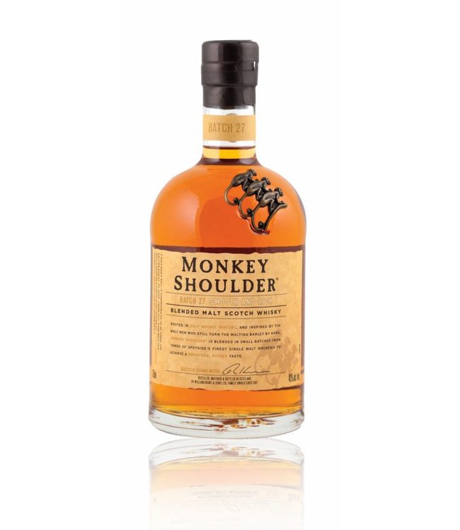 - Luxurious Shoulder Monkey Drinks Monkey Shoulder