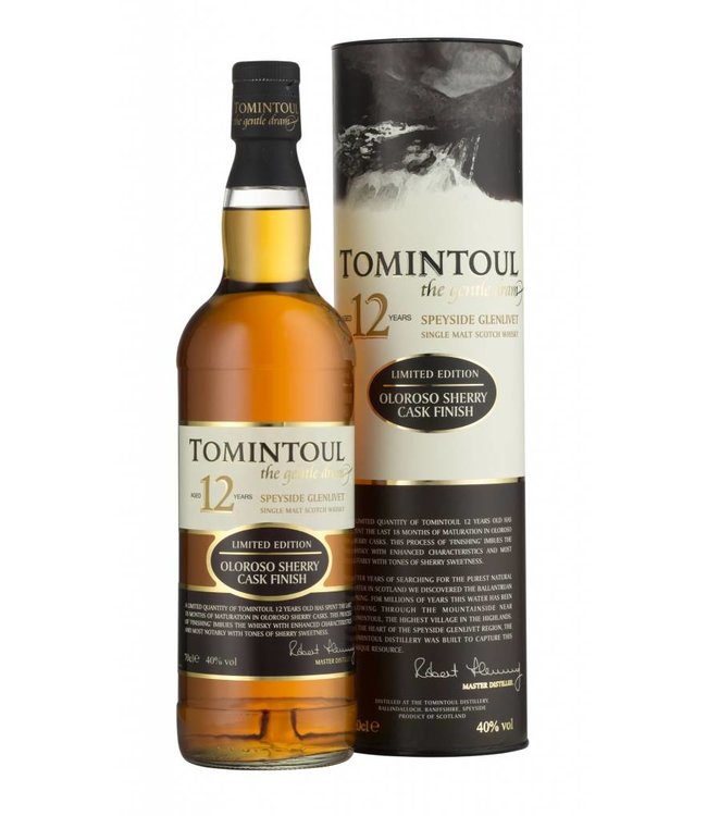 Tomintoul 12 Years Oloroso Gift Box 70 cl