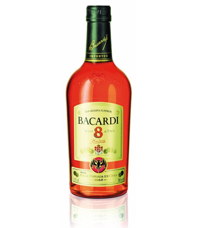 Bacardi Bacardi Ron 8 Anos   Volume: 70 cl