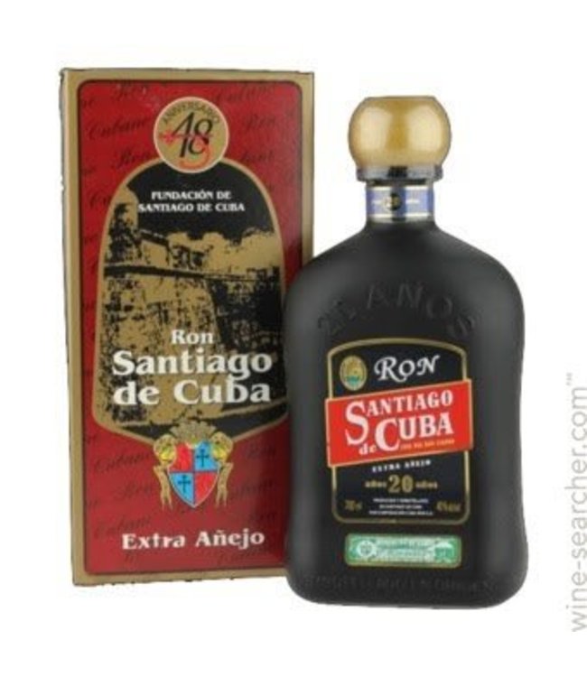 Santiago De Cuba 20 Years Extra Anejo Gift Box