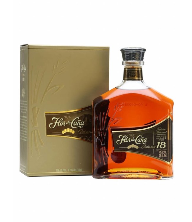 Flor De Cana 18 Years Gift Box