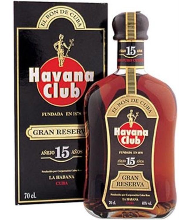 Havana Club 15 Years Gran Reserva Gift Box   Volume: 70 cl