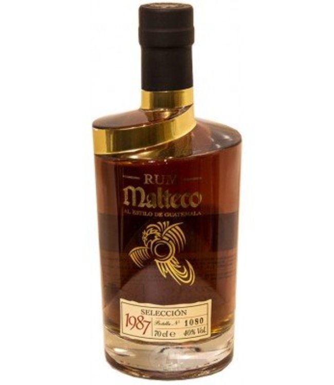 Malteco Ron Malteco Seleccion 1987 Gift Box