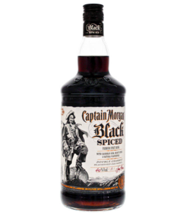 Captain Morgan Black Spiced 1.0 liter