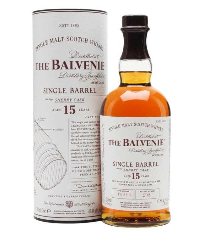 Balvenie 15 Years Sherry Cask Gift Box