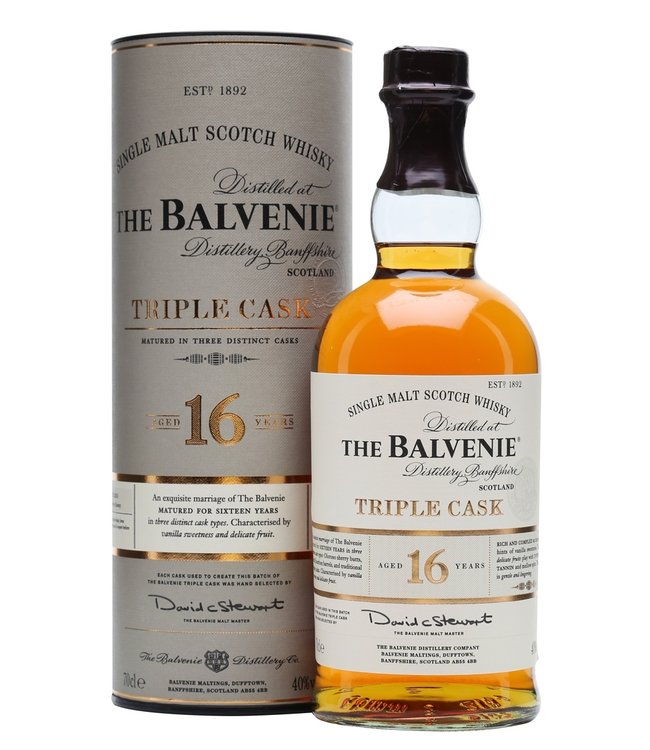 Balvenie 16 Years Triple Cask Gift Box 70 cl