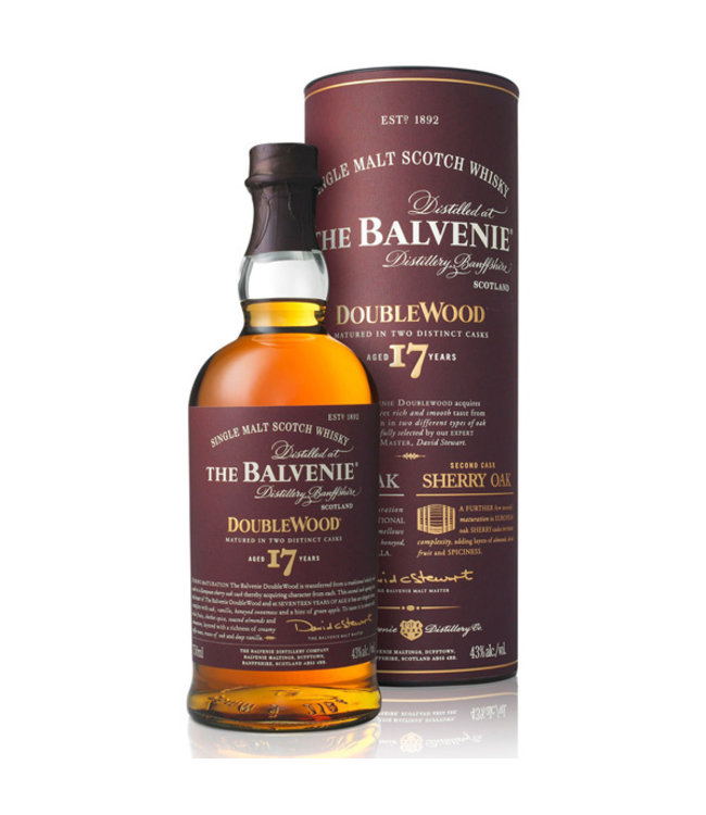 Balvenie 17 Years Double Wood Gift Box 70 cl