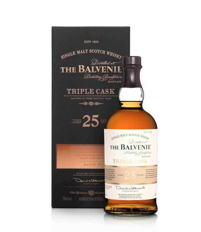 Balvenie 25 Years Triple Cask Gift Box