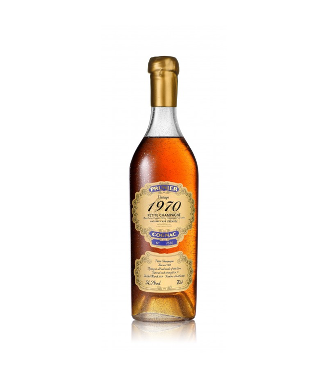 1970 Prunier Cognac Petite Champagne 54.5%