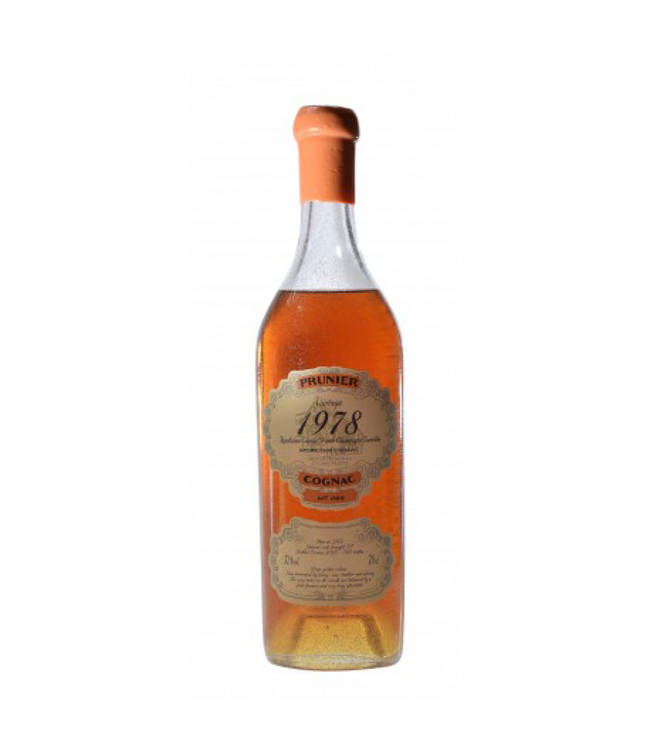1978 Prunier Cognac Borderies 52.8%