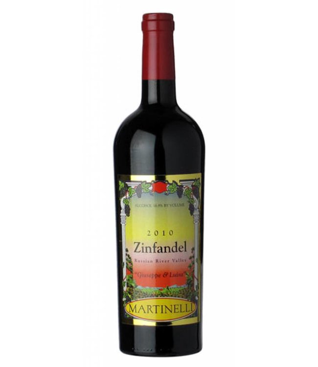 Martinelli 2010 Martinelli Guiseppe & Louisa Zinfandel