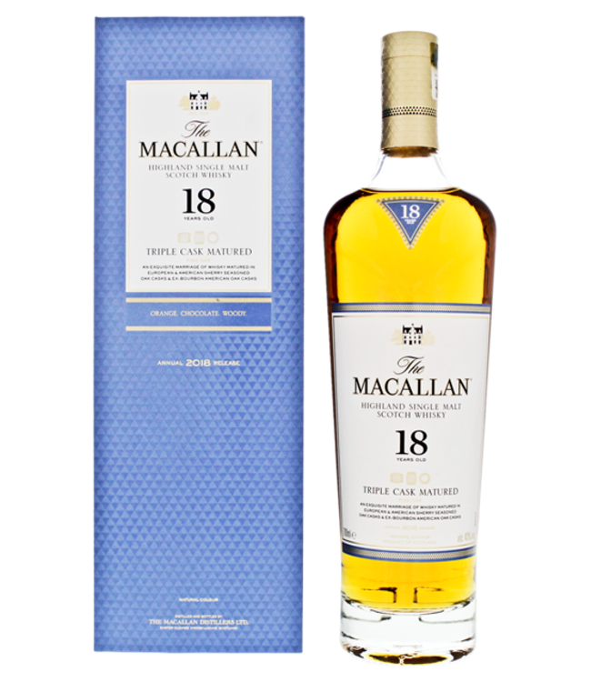 Macallan Triple Cask 18YO single malt 0,7L 43%