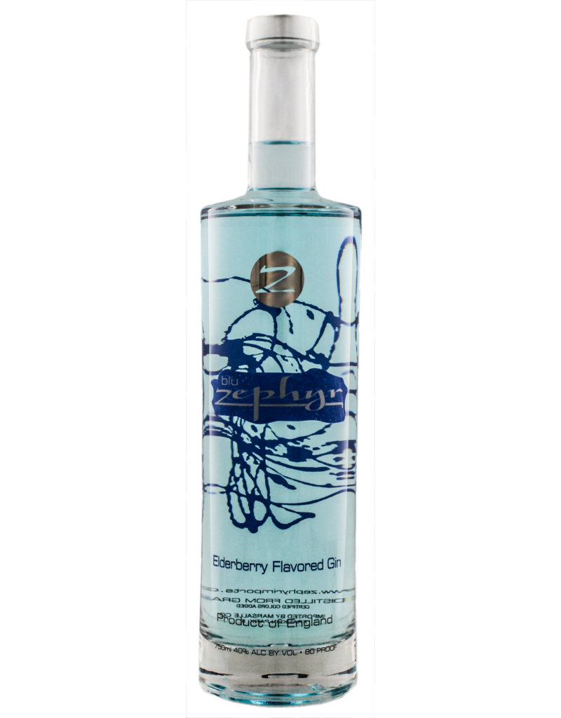 Zephyr 750 ml Zephyr Blu Gin Engeland Luxurious Drinks™