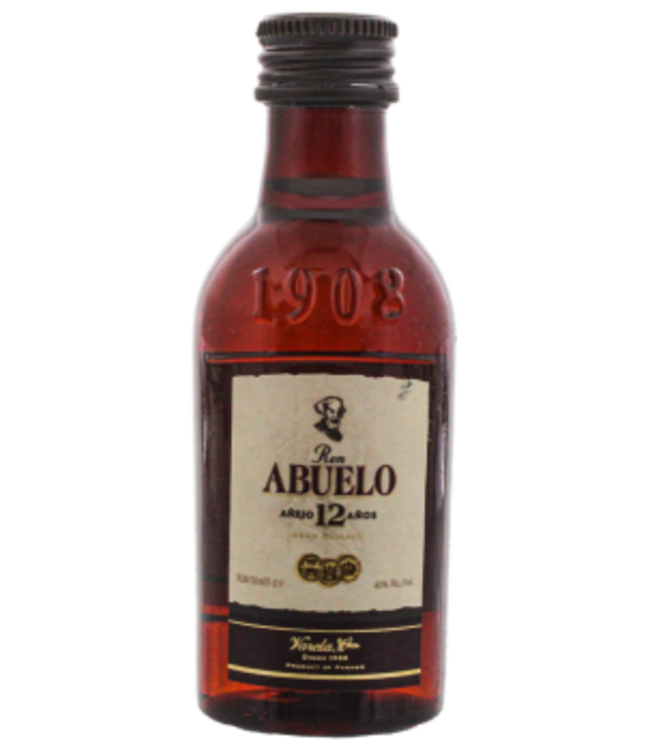 Abuelo 12YO Miniatures 0,05L PET